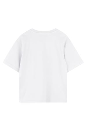 T-shirt in cotone bianco KENZO KIDS | K6113710P